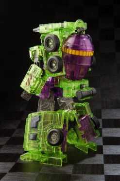 Toyworld TW-C07C Constructor Devastator Clear Version Full Set Of 6 Figures TW-07C Clear Constructor -Happy Toy Store 8a2b217559