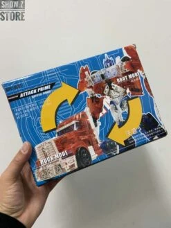 APC Toys APC-001 Attack Prime TFP Optimus Prime Clear Version W/ Black Wheels -Happy Toy Store 8a8a3fb08f
