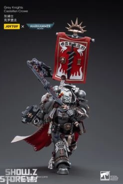 JoyToy Source 1/18 Warhammer 40K Grey Knights Castellan Crowe -Happy Toy Store 8c0de75110
