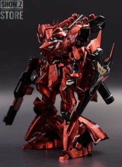 [SZ Custom] Bandai Custom RG 1/144 MSN-04 Sazabi W/ Custom Electroplated Chrome Painting -Happy Toy Store 8c0e1e2977