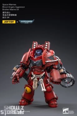 JoyToy Source 1/18 Warhammer 40K Blood Angels Intercessors Brother Marine 04 11 JoyToy Source 1/18 Warhammer 40K Blood Angels Intercessors Brother Marine 04 -Happy Toy Store 8d7f44453d