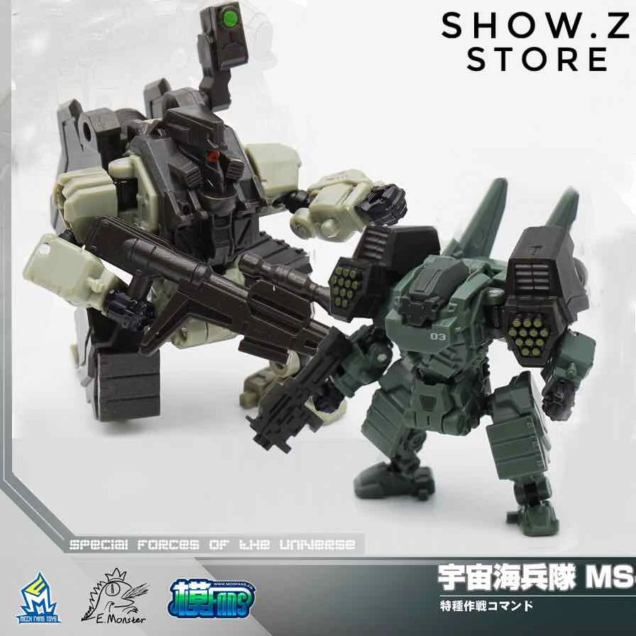 MechFansToys Lost Planet Powered-suit MS04 Tiger& MS06 Snake Diaclone 4 MechFansToys Lost Planet Powered-suit MS04 Tiger& MS06 Snake Diaclone - Image 2