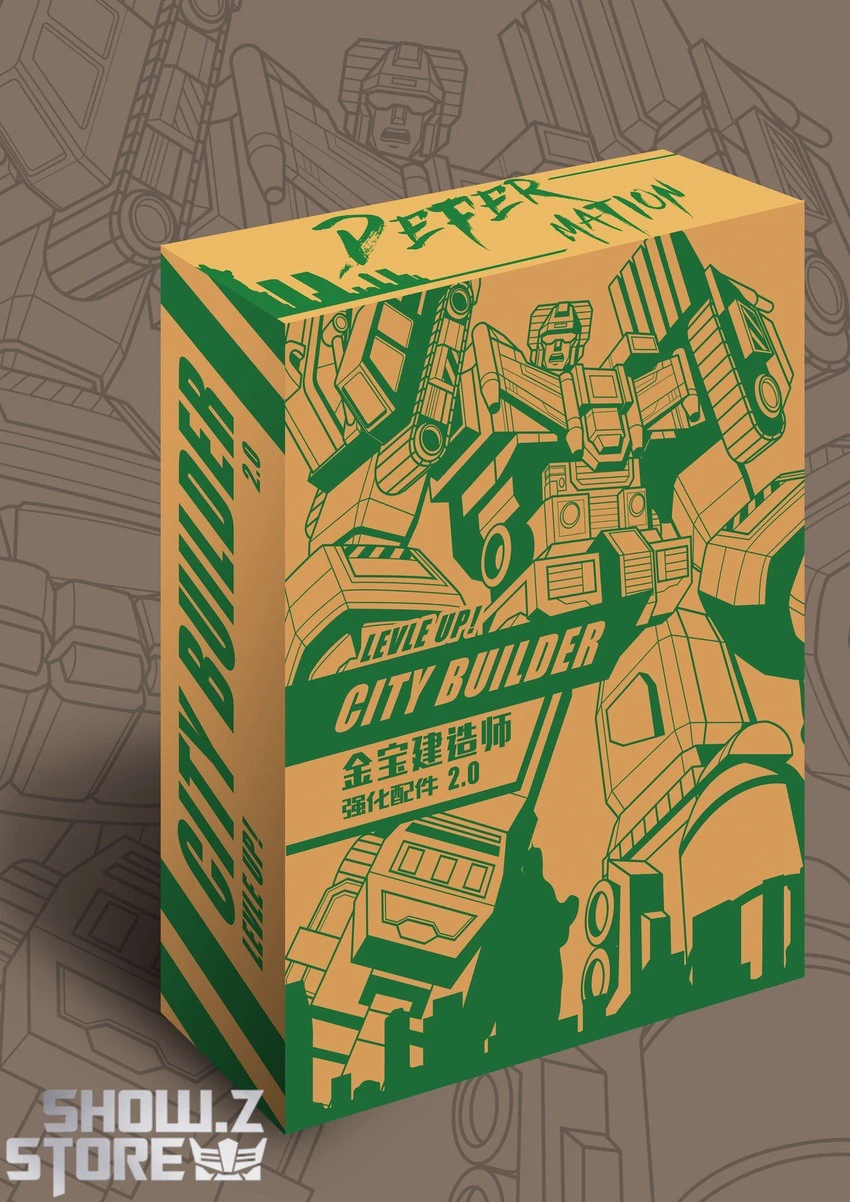 Jinbao Upgrade Kits For Devastator Gravity Builder Green Version 5 Jinbao Upgrade Kits For Devastator Gravity Builder Green Version - Image 3