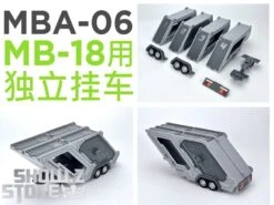 FansHobby MasterBuilder MBA-06 Additional Trailer For MB-18 Energy Commander -Happy Toy Store 90d3e15bcc
