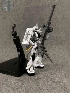 Metal Soldier MS 1/100 MS-06J MS06J Zaku II White Ogre Gundam Mobile Suit -Happy Toy Store 92b14a6ffd