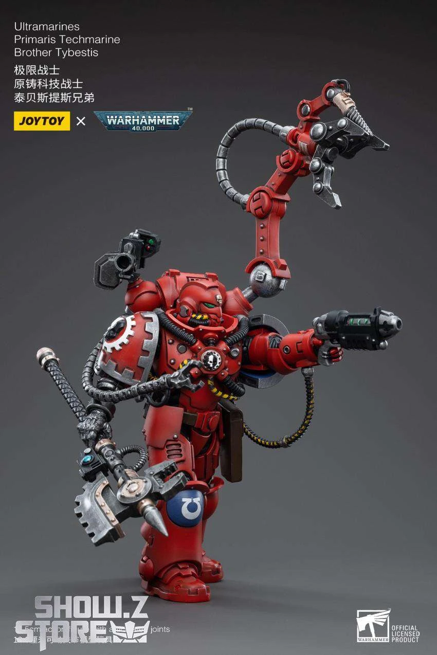 JoyToy Source 1/18 Warhammer 40K Ultramarines Primaris Techmarine Brother Tybestis 9 JoyToy Source 1/18 Warhammer 40K Ultramarines Primaris Techmarine Brother Tybestis - Image 7