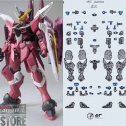 Point Factory Studio PFS02-2 Metal Parts For Bandai MG ZGMF-X09A Justice Gundam -Happy Toy Store 964edf79a2