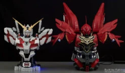 BSC Yihui YH Model 1/35 MSN-06S MNS06S SINANJU New Zeon Customized Gundam Bust Model Kit -Happy Toy Store 9716c38154