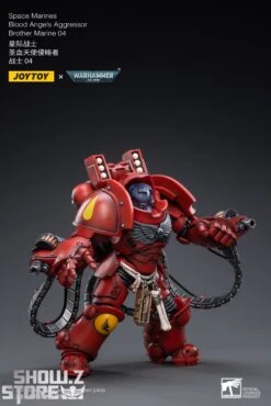 JoyToy Source 1/18 Warhammer 40K Blood Angels Intercessors Brother Marine 04 14 JoyToy Source 1/18 Warhammer 40K Blood Angels Intercessors Brother Marine 04 -Happy Toy Store 99b421ee5c