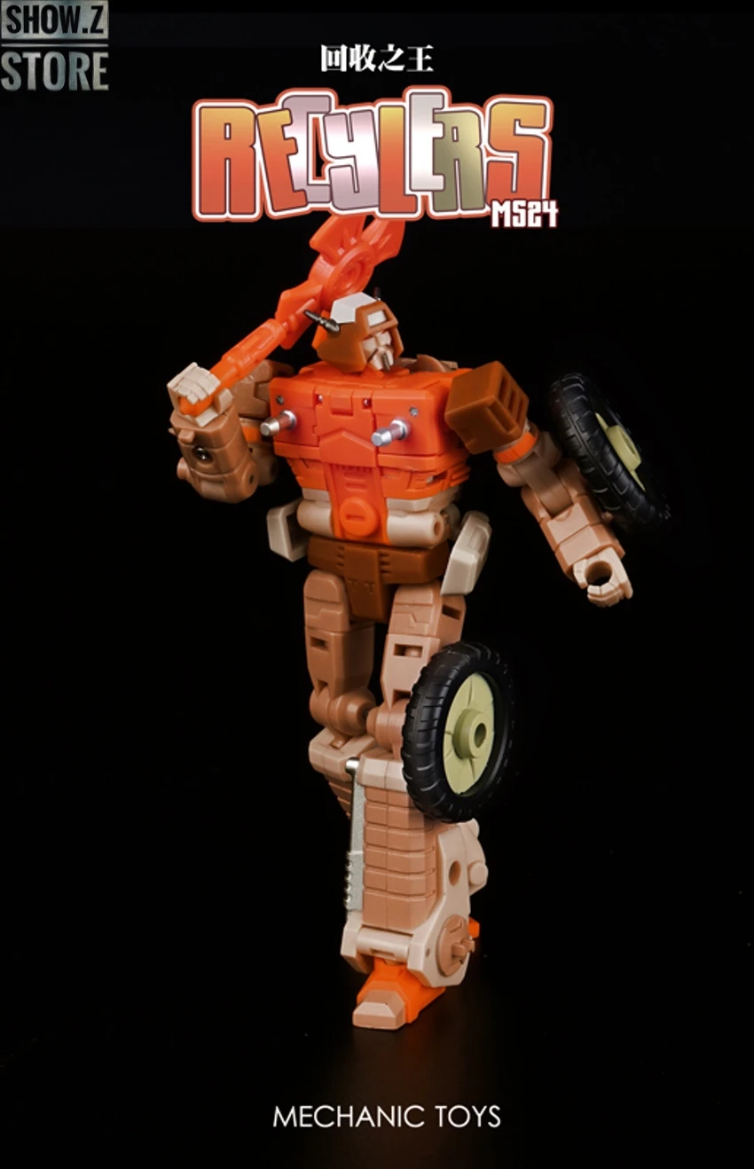 MechFansToys Mechanic Studio MS-24 Garbage Man Wreck-Gar 12 MechFansToys Mechanic Studio MS-24 Garbage Man Wreck-Gar - Image 10