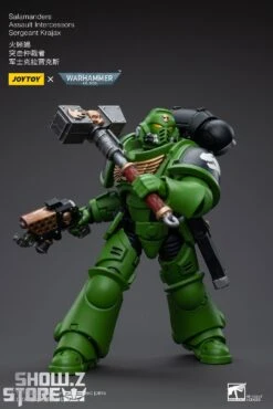 JoyToy Source 1/18 Warhammer 40K Salamanders Assault Intercessors Sergeant Krajax 21 JoyToy Source 1/18 Warhammer 40K Salamanders Assault Intercessors Sergeant Krajax -Happy Toy Store a1152d0488