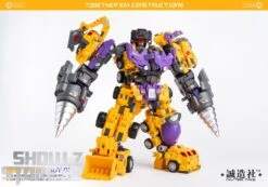Master Made SDT-09 Demolisher Devastator Limited Yellow Version Full Set Of 6 32 Master Made SDT-09 Demolisher Devastator Limited Yellow Version Full Set Of 6 -Happy Toy Store a31b04204d