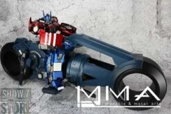 Movable & Metal Arts IDW Optimus Prime W/ Bike -Happy Toy Store a444351643