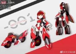 [Pre-Order] Big Firebird Magic Henshin Girls XX-01 Red Motor -Happy Toy Store a499762007