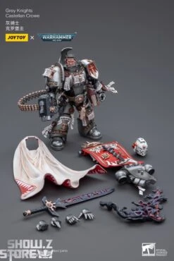 JoyToy Source 1/18 Warhammer 40K Grey Knights Castellan Crowe -Happy Toy Store a50d5ffd9f