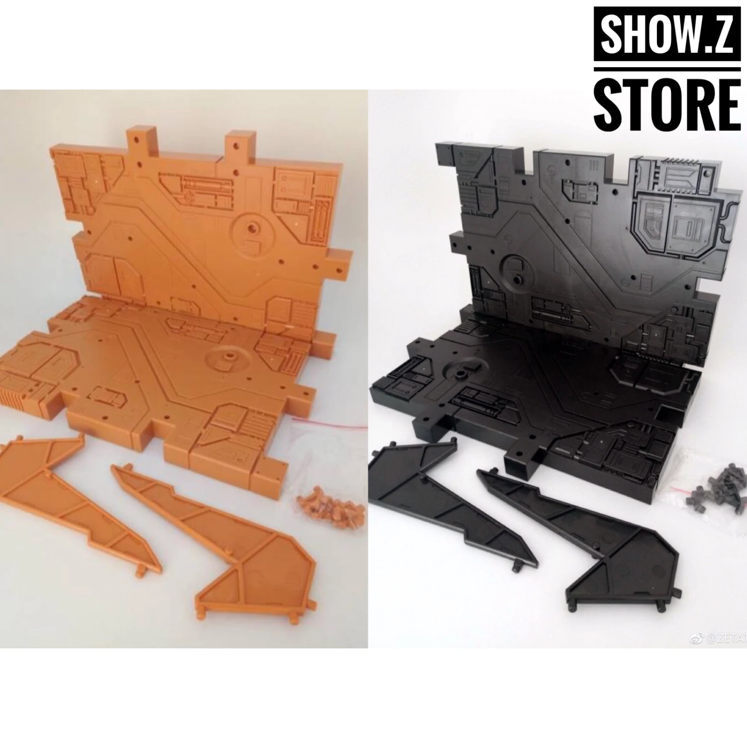 Zeta Toys Zeta-EX Display Base (Orange & Black) 3 Zeta Toys Zeta-EX Display Base (Orange & Black)