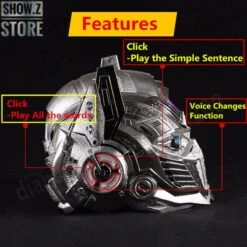 WeiJiang Optimus Prime Wearable Helmet W/ Talking Voice & Voice Changer -Happy Toy Store a7ef459078