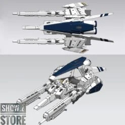 Effects Wings 1/144 FA-93HWS Nu Gundam Heavy Weapons System Type Model Kit -Happy Toy Store a8c33a68b2