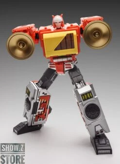 KFC E.A.V.I. Metal Phase 4A Transistor Blaster & Hifi Rewind Movie Orange Red Version -Happy Toy Store a92d711f9e