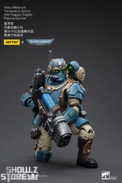 JoyToy Source 1/18 Warhammer 40K Astra Militarum Tempestus Scions Squad 55th Kappic Eagles Plasma Gunner -Happy Toy Store ab248fbf8e