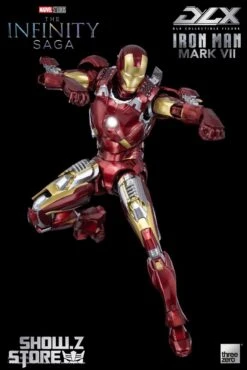 Threezero 1/12 Marvel Studio The Infinity Saga DLX Iron Man Mark 7 -Happy Toy Store ac0f92935d