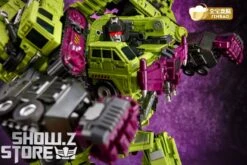 Jinbao DF03 Builder.D Devastator Green Version Set Of 6 Oversized Version -Happy Toy Store af46f9973f