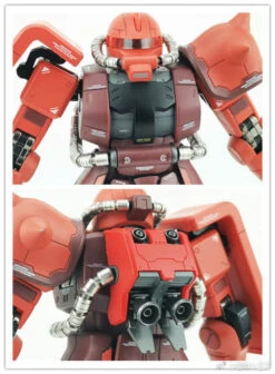 Metal Soldier MS 1/100 MS-06S MS06S Char's Zaku II Side 3 Side3 Red Comet Gundam Mobile Suit -Happy Toy Store b013c762a5