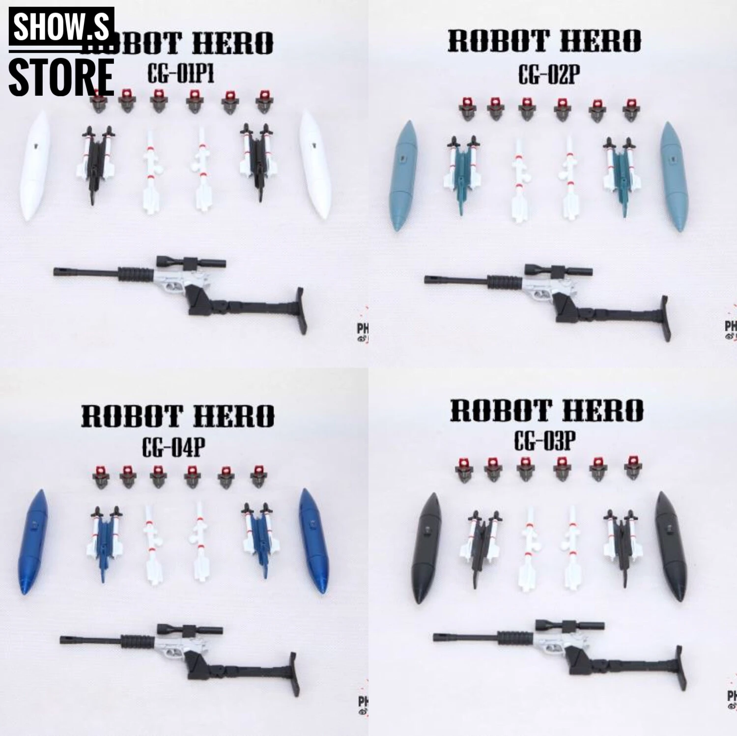 Robot Hero CG-01P1 CG-02P Upgrade Kit For Starscream Thundercrack Skywarp 4 Robot Hero CG-01P1 CG-02P Upgrade Kit For Starscream Thundercrack Skywarp - Image 2