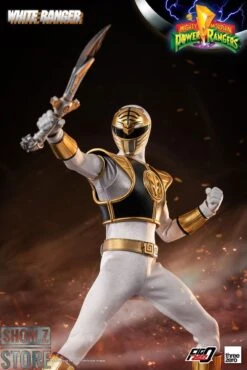 Threezero Studio 1/6 Mighty Morphin Power Rangers White Ranger 15 Threezero Studio 1/6 Mighty Morphin Power Rangers White Ranger -Happy Toy Store b20fb3b6ea