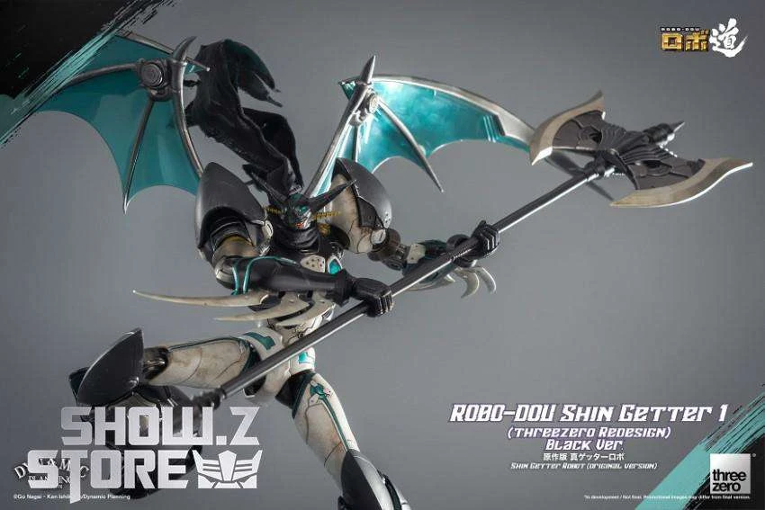 Threezero Shin Getter Robot Shin Getter 1 Black Version 13 Threezero Shin Getter Robot Shin Getter 1 Black Version - Image 11
