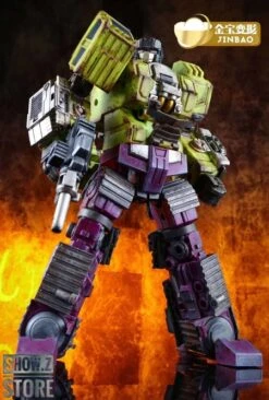 Jinbao Oversized Devastator Battle Damaged Version Full Set Of 6 Gravity Builder 12 Jinbao Oversized Devastator Battle Damaged Version Full Set Of 6 Gravity Builder -Happy Toy Store b567c1ed09