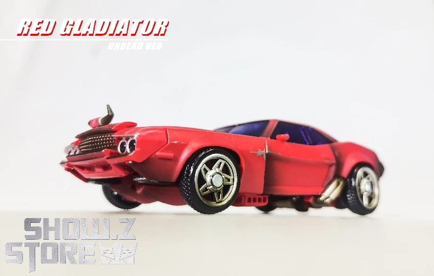 APC Toys Red Gladiator TFP Cliffjumper Zombie Version 4 APC Toys Red Gladiator TFP Cliffjumper Zombie Version - Image 2