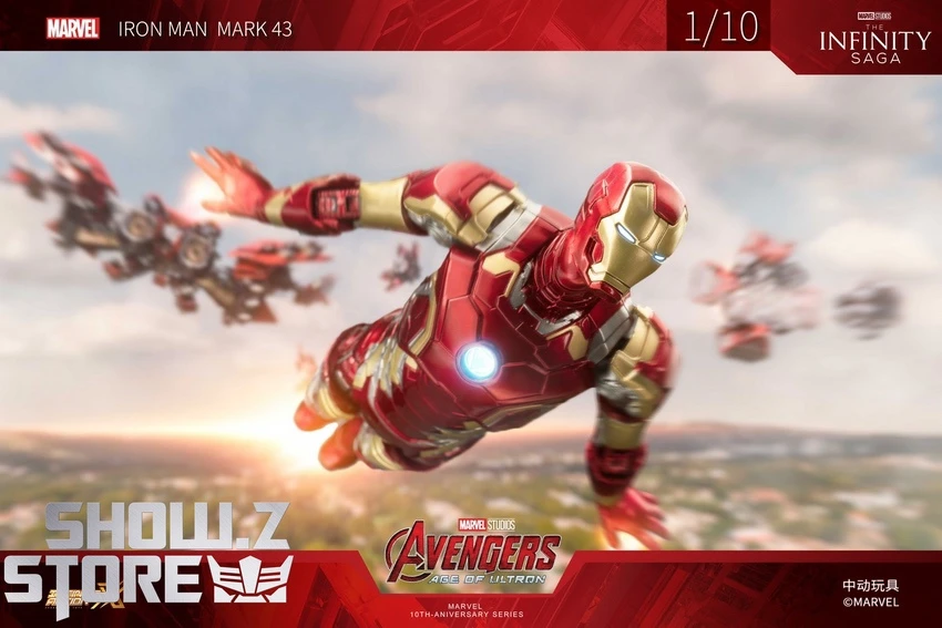 ZT Toys Marvel Licensed 1/10 Iron Man Mark 43 15 ZT Toys Marvel Licensed 1/10 Iron Man Mark 43 - Image 13