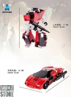 Aoyi Mech H6002-9B Start Spark Sideswipe Oversized -Happy Toy Store b7f2f1b3a2