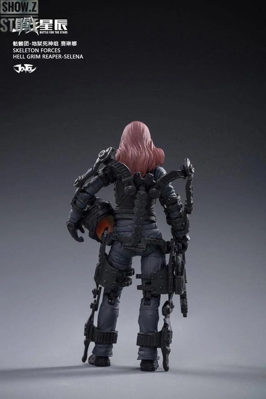 JoyToy Source 1/18 Hardcore Coldplay Skeleton Forces Hell Grim Reaper & Selena Set Of 4 9 JoyToy Source 1/18 Hardcore Coldplay Skeleton Forces Hell Grim Reaper & Selena Set Of 4 - Image 7