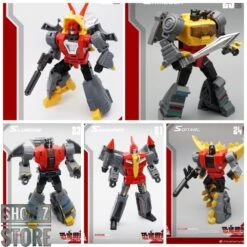 MechFansToys MF-21N(RED)/22N/23N/24N/25N Swoop(RED)/Slag/Sludge/Snarl/Grimlock Set Of 5