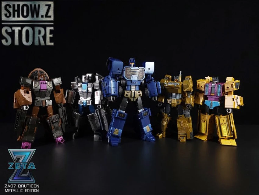 Zeta Toys ZA-07 Bruticon Bruticus Metallic Edition Full Set Of 5 11 Zeta Toys ZA-07 Bruticon Bruticus Metallic Edition Full Set Of 5 - Image 9