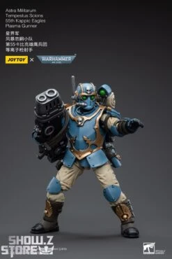 JoyToy Source 1/18 Warhammer 40K Astra Militarum Tempestus Scions Squad 55th Kappic Eagles Plasma Gunner -Happy Toy Store be846be273