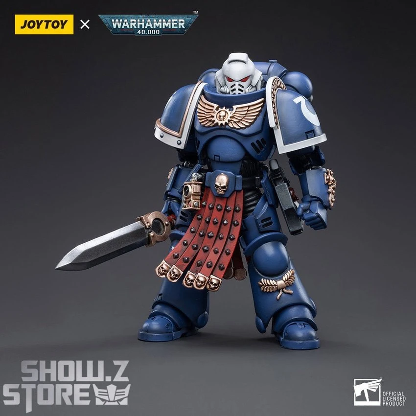 JoyToy Source 1/18 Warhammer 40K Ultramarines Primaris Assault Veteran Intercessor 3 JoyToy Source 1/18 Warhammer 40K Ultramarines Primaris Assault Veteran Intercessor