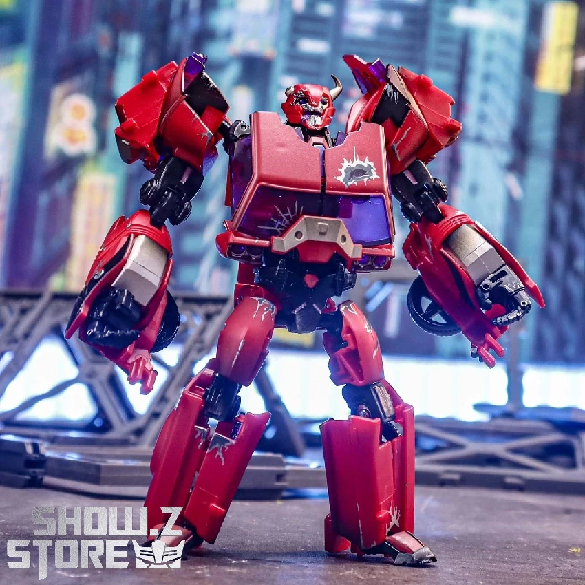 APC Toys Red Gladiator TFP Cliffjumper Zombie Version 3 APC Toys Red Gladiator TFP Cliffjumper Zombie Version