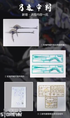 Zero_G Studio 1/100 MG Judge Gundam Model Kit Blue Version -Happy Toy Store c24b737ef8