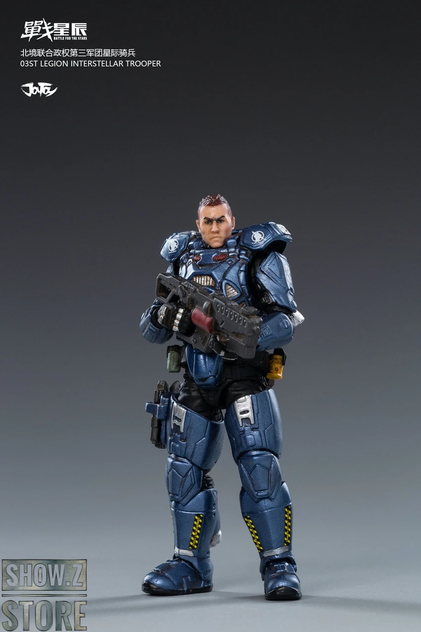 JoyToy Source 1/18 The 3rd Legion Interstellar Trooper Set Of 3 8 JoyToy Source 1/18 The 3rd Legion Interstellar Trooper Set Of 3 - Image 6