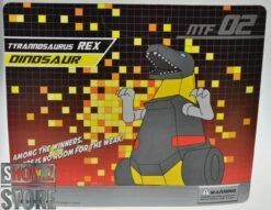 NTF NTF-02 Tyrannorsaur Grimlock & NTF-03 Triceratops Slag Set Of 2 -Happy Toy Store c54f2ef962