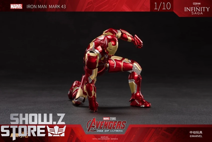 ZT Toys Marvel Licensed 1/10 Iron Man Mark 43 6 ZT Toys Marvel Licensed 1/10 Iron Man Mark 43 - Image 4
