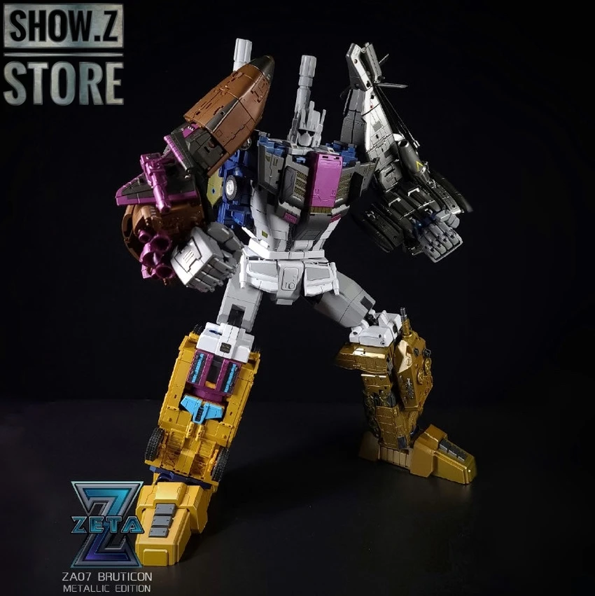Zeta Toys ZA-07 Bruticon Bruticus Metallic Edition Full Set Of 5 4 Zeta Toys ZA-07 Bruticon Bruticus Metallic Edition Full Set Of 5 - Image 2