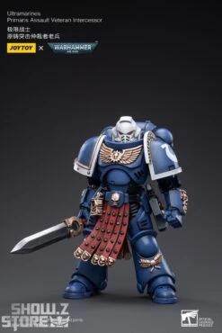 JoyToy Source 1/18 Warhammer 40K Ultramarines Primaris Assault Veteran Intercessor 14 JoyToy Source 1/18 Warhammer 40K Ultramarines Primaris Assault Veteran Intercessor -Happy Toy Store c83d5ec96c
