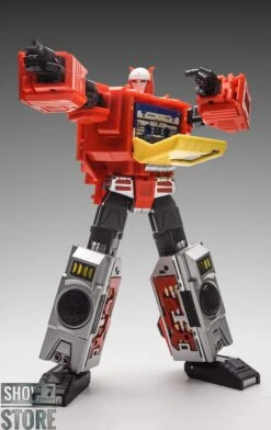KFC E.A.V.I. Metal Phase 4A Transistor Blaster & Hifi Rewind Movie Orange Red Version -Happy Toy Store c906882c1d