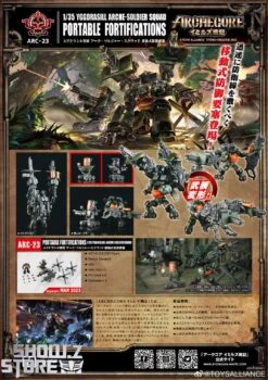 Toys Alliance 1/35 ARC-23 Yggdrasill Arche-Soldier Squad Portable Fortifications -Happy Toy Store ca0249e06b