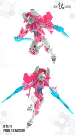 IronFactory IF-EX16 Pink Assassin Arcee -Happy Toy Store ca40dbd1cf