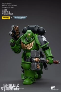 JoyToy Source 1/18 Warhammer 40K Salamanders Assault Intercessors Sergeant Krajax 19 JoyToy Source 1/18 Warhammer 40K Salamanders Assault Intercessors Sergeant Krajax -Happy Toy Store ca8f26be2f